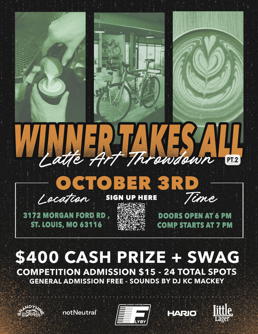 Latte Art Throw Down "Winner Takes All Pt. 2"